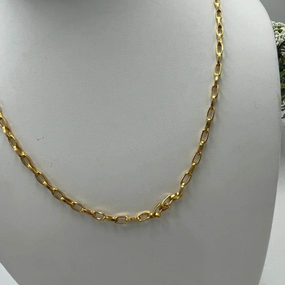 Tory Burch Gold Plated‎ Long layering Chain Necklace